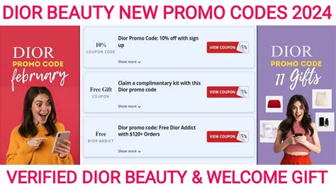 dior promo code germany|current Dior promo codes.